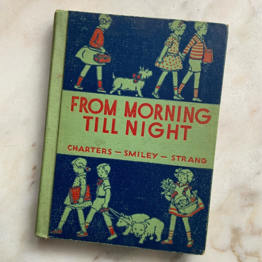From Morning Till Night Vintage Book